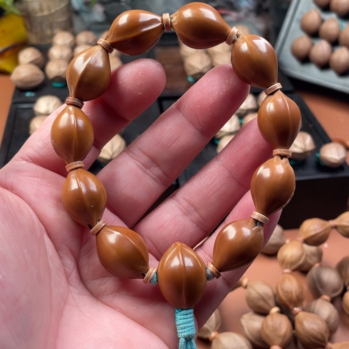 橄榄核手串/手链15/22 铁核三面佛