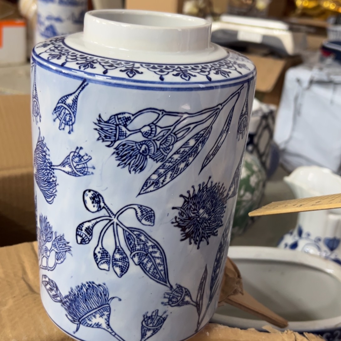 瓷片微瑕青花瓷器工艺难得