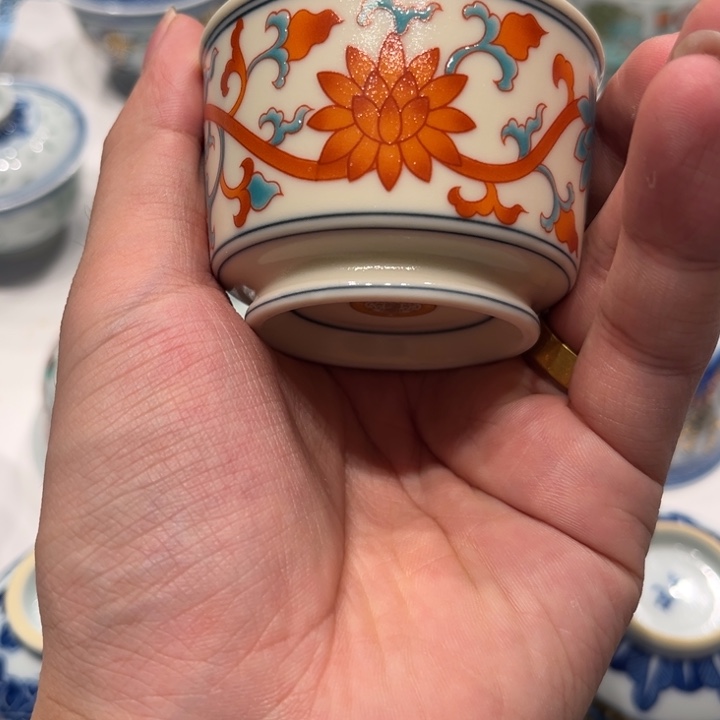 景德镇陶瓷杯子的