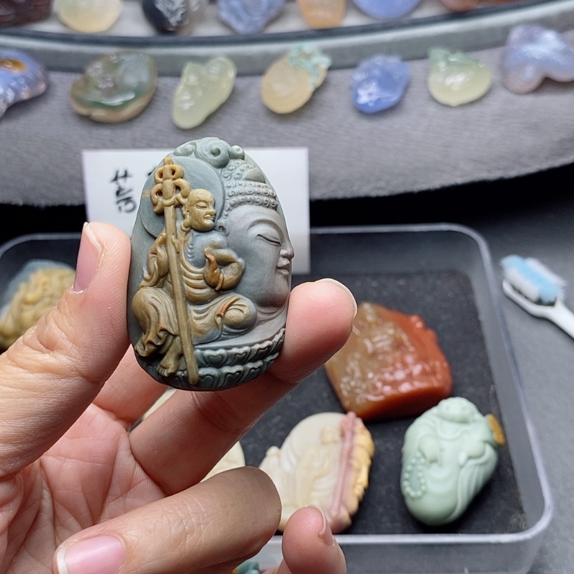【闪购商品】未镶嵌吊坠定制石英质玉