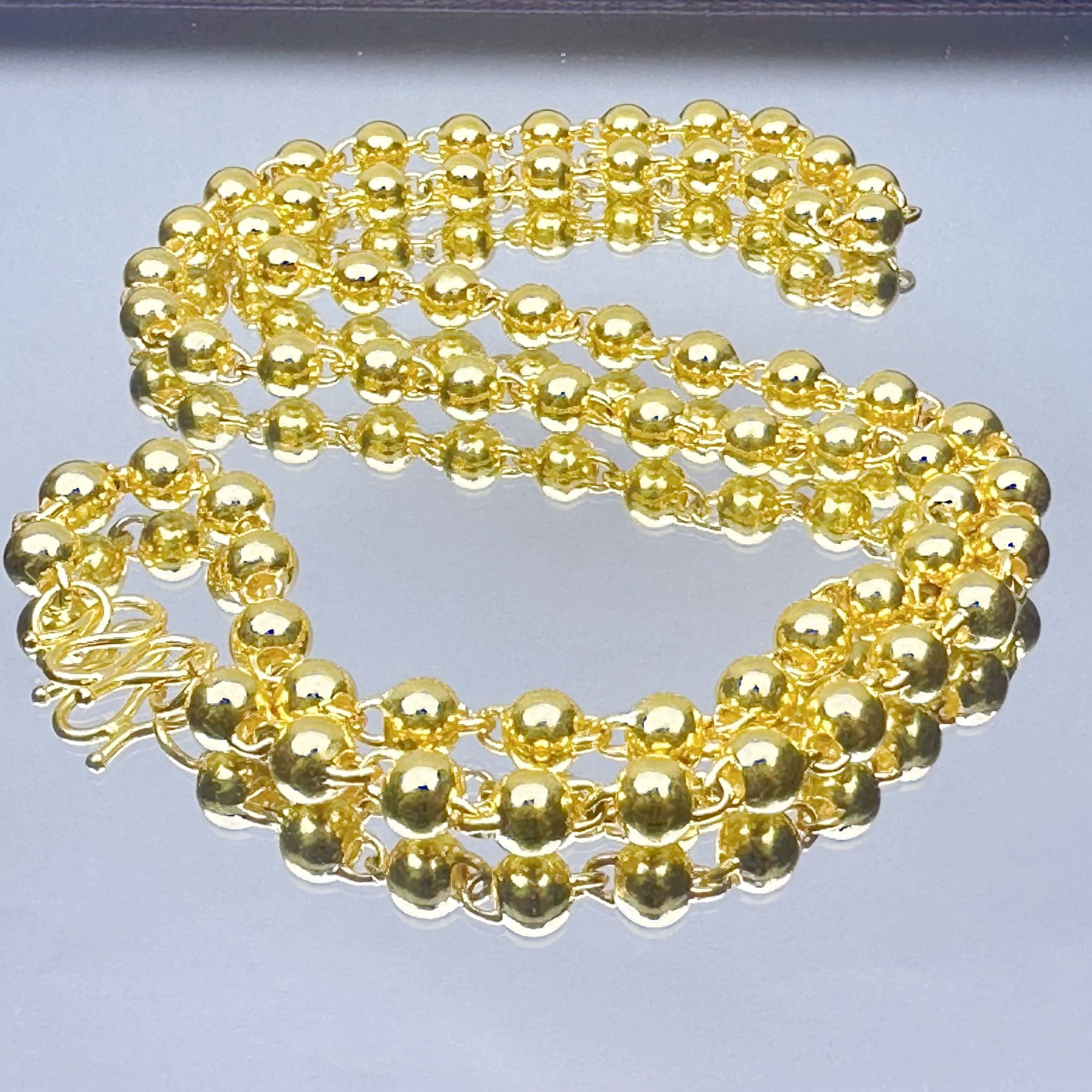 18K卡6MM珠珠项链