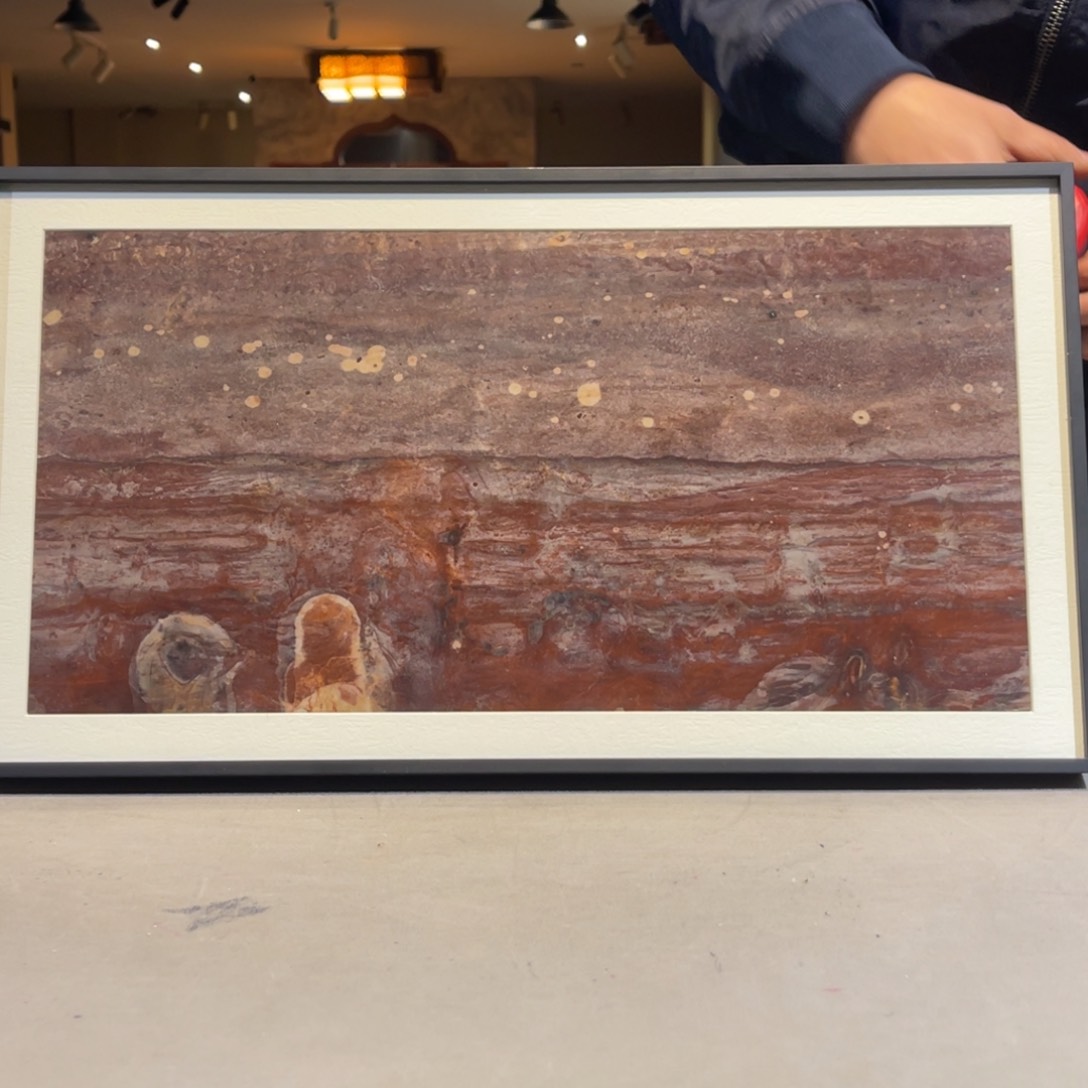 彩石49/28 三峡清江画面石