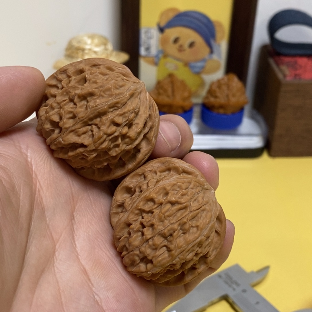 文玩核桃吊坠40全品磨盘