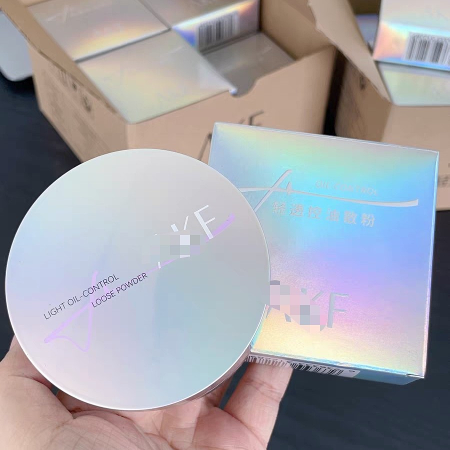 轻透柔焦散粉控油定妆清透哑光自然雾面不易脱妆 散粉工具盒