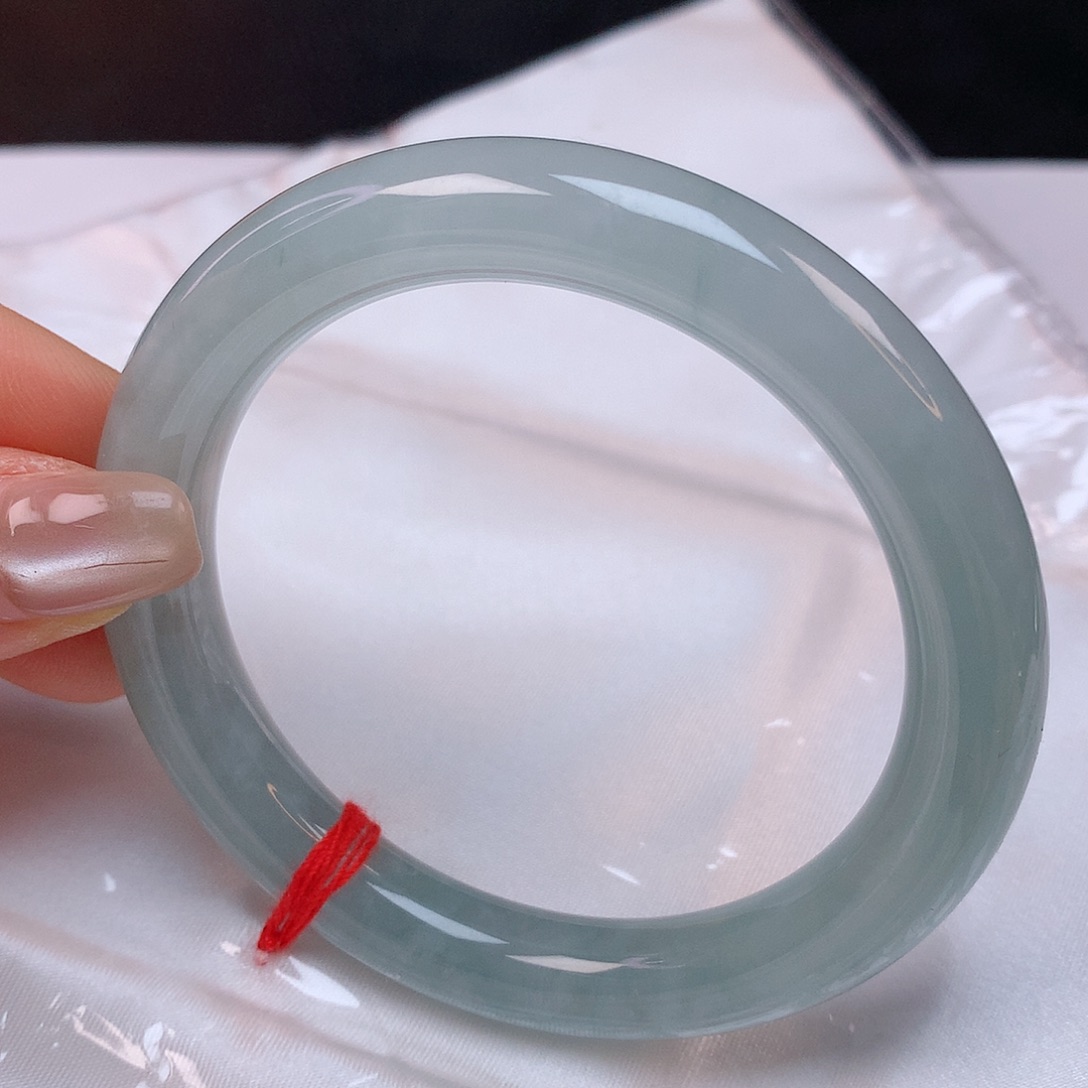 【闪购商品】翡翠手镯未镶嵌用****055+圆条手镯