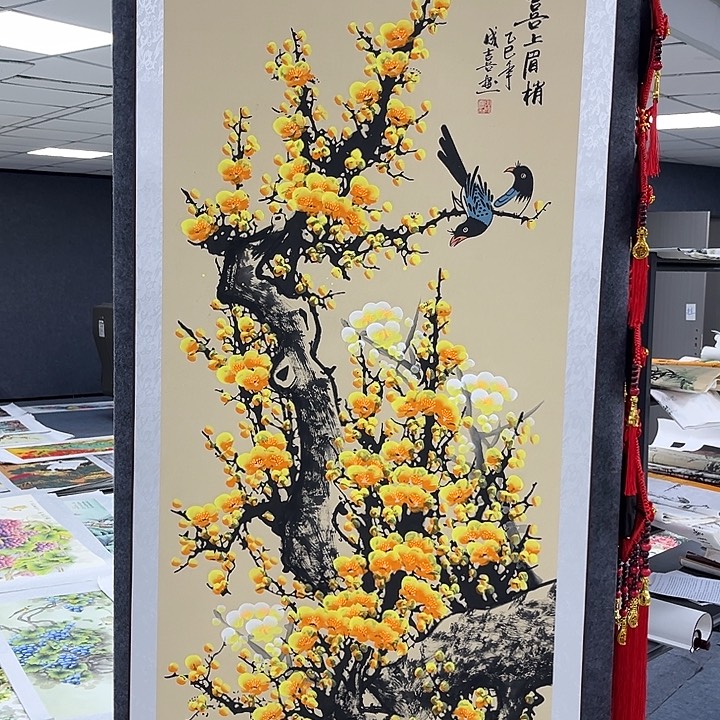 年画是指从古代画