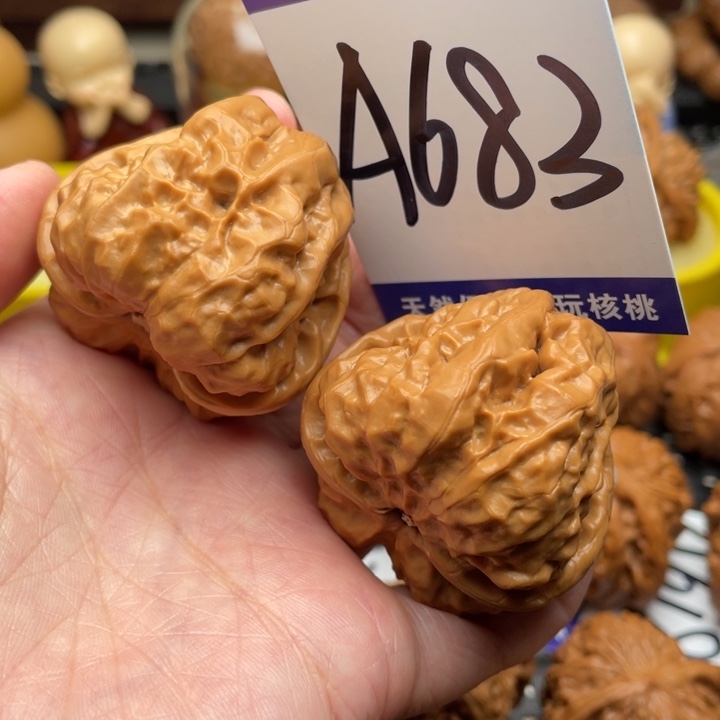 桃核把件蛤蟆头42