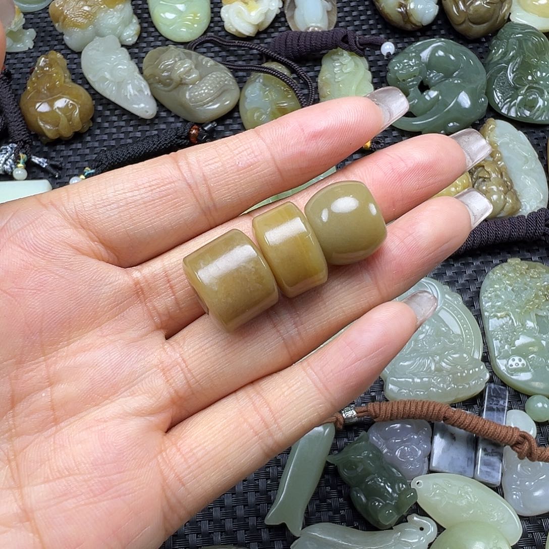 和田玉未镶嵌吊坠(不含链)福利漏，不退啊换