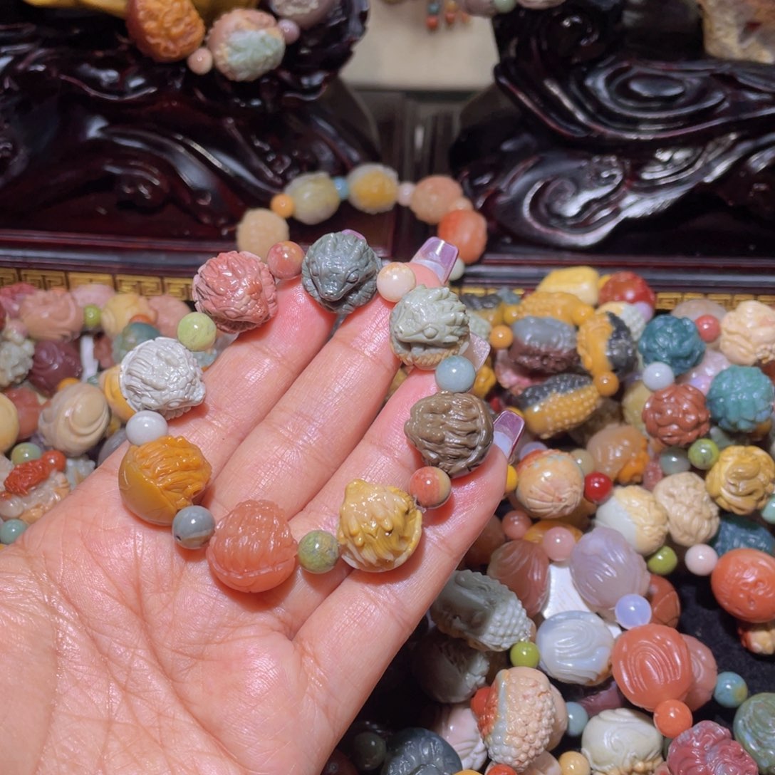 石英质玉手链未镶嵌