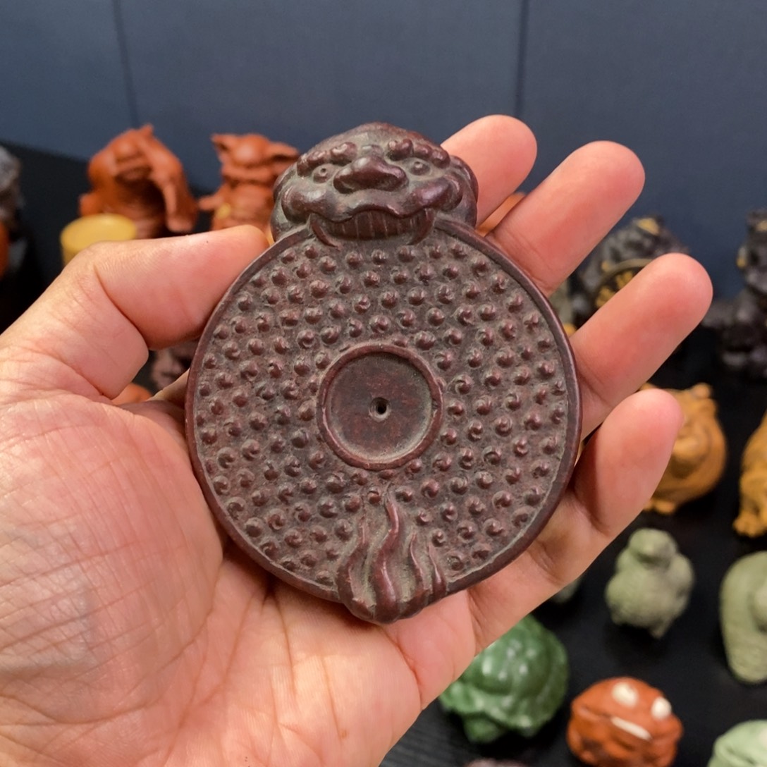 【闪购商品】紫砂茶宠狮子玉壁