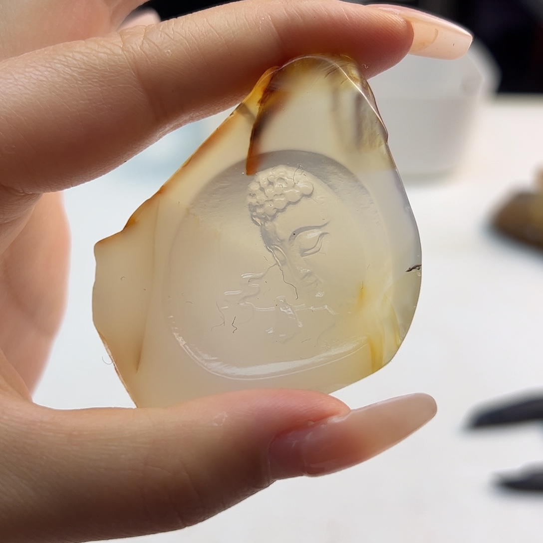 玛瑙/玉髓合金颈饰