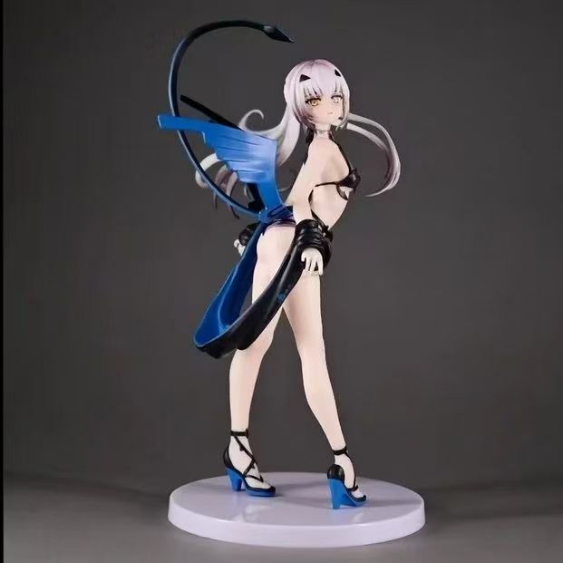 新款实拍 1/7梅柳齐娜美露莘泳装版 Fate手办机箱模型礼物摆件