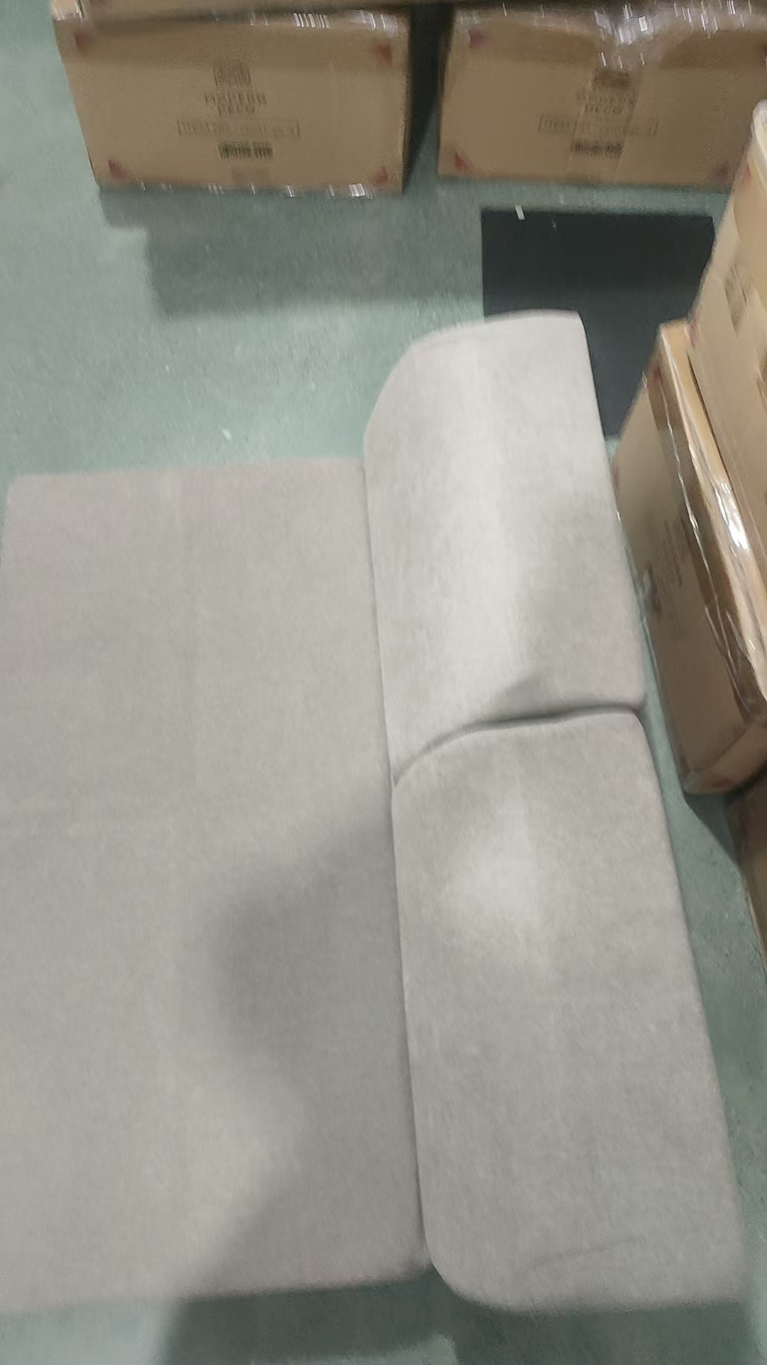 浅咖色可移动便携款懒人沙发宽43长86