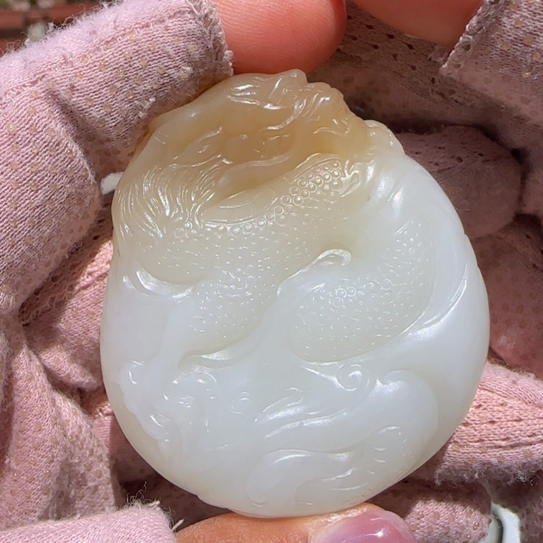 和田玉未镶嵌颈饰56