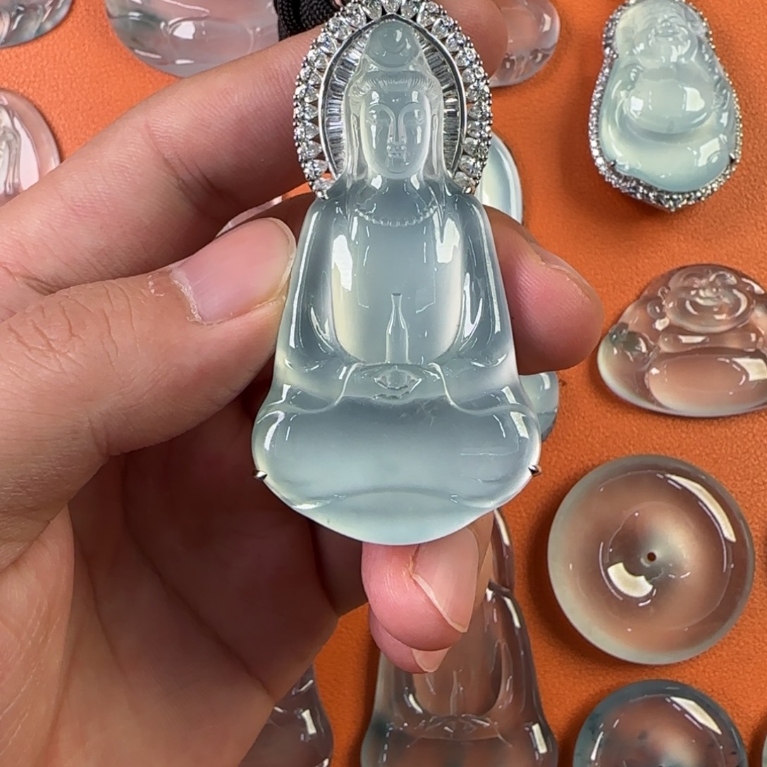 定制翡翠未镶嵌天然