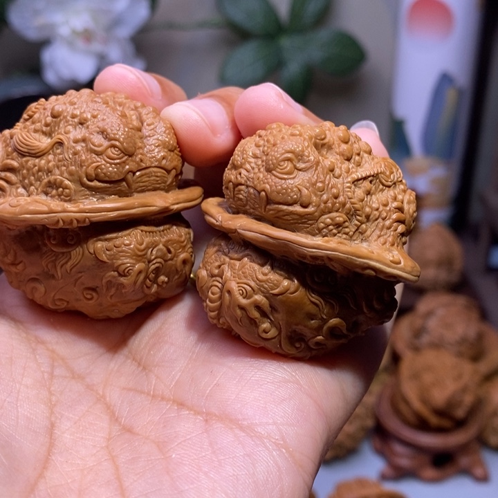 【闪购商品】核桃手串/手链木**?金蟾貔貅