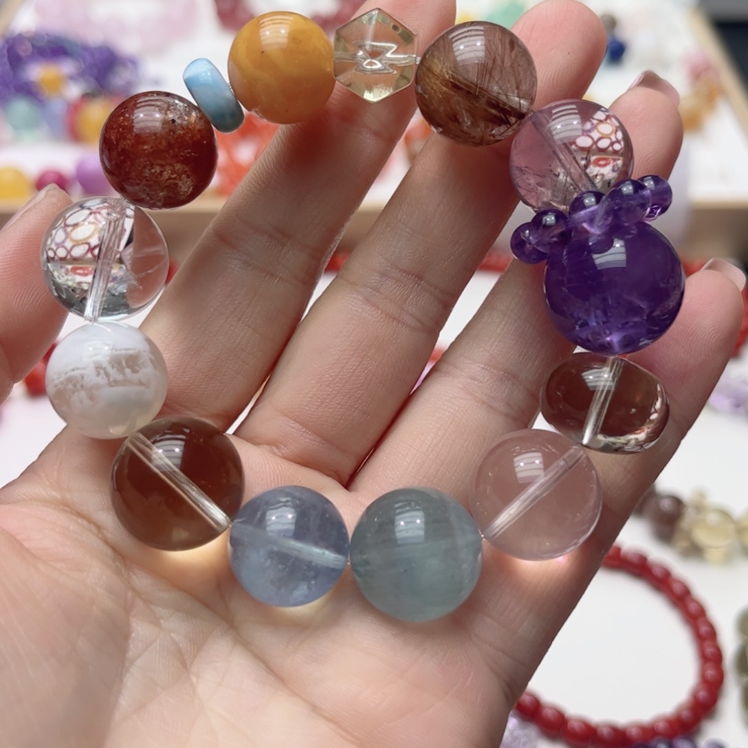 未镶嵌手链水晶大多宝