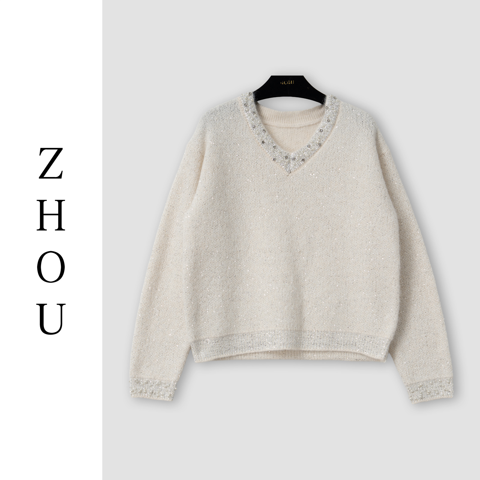 （周哥甄选）白色上衣-31901