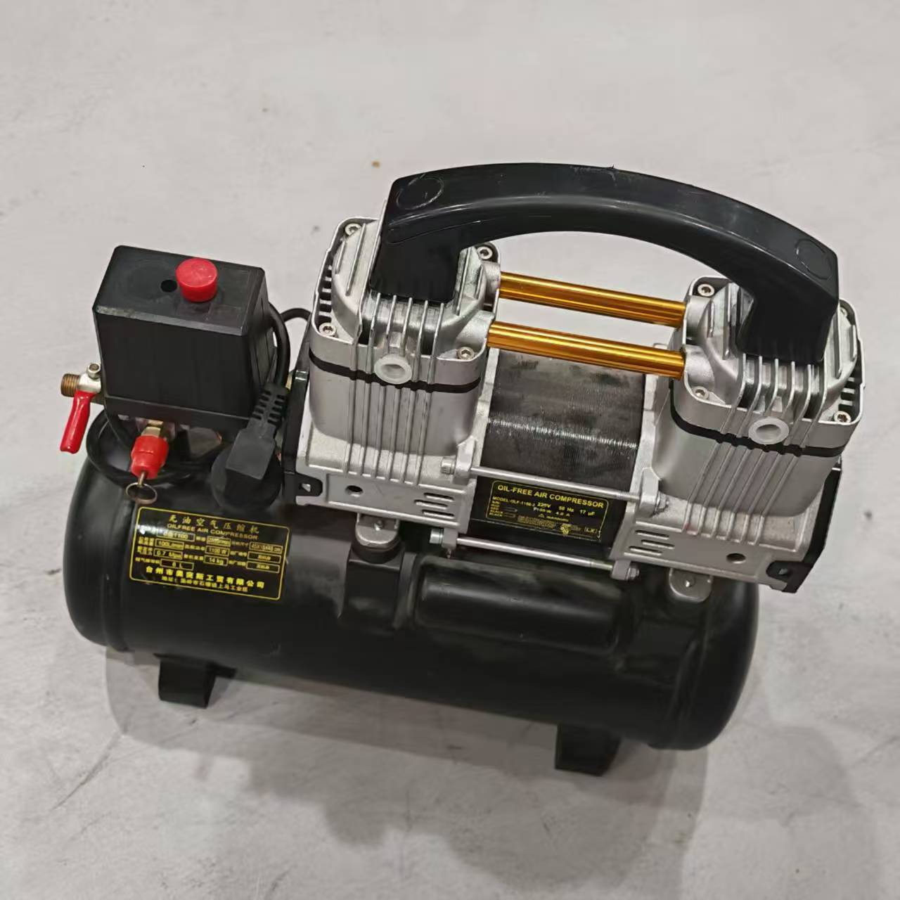 DJP 黑色空压机 微瑕空压机