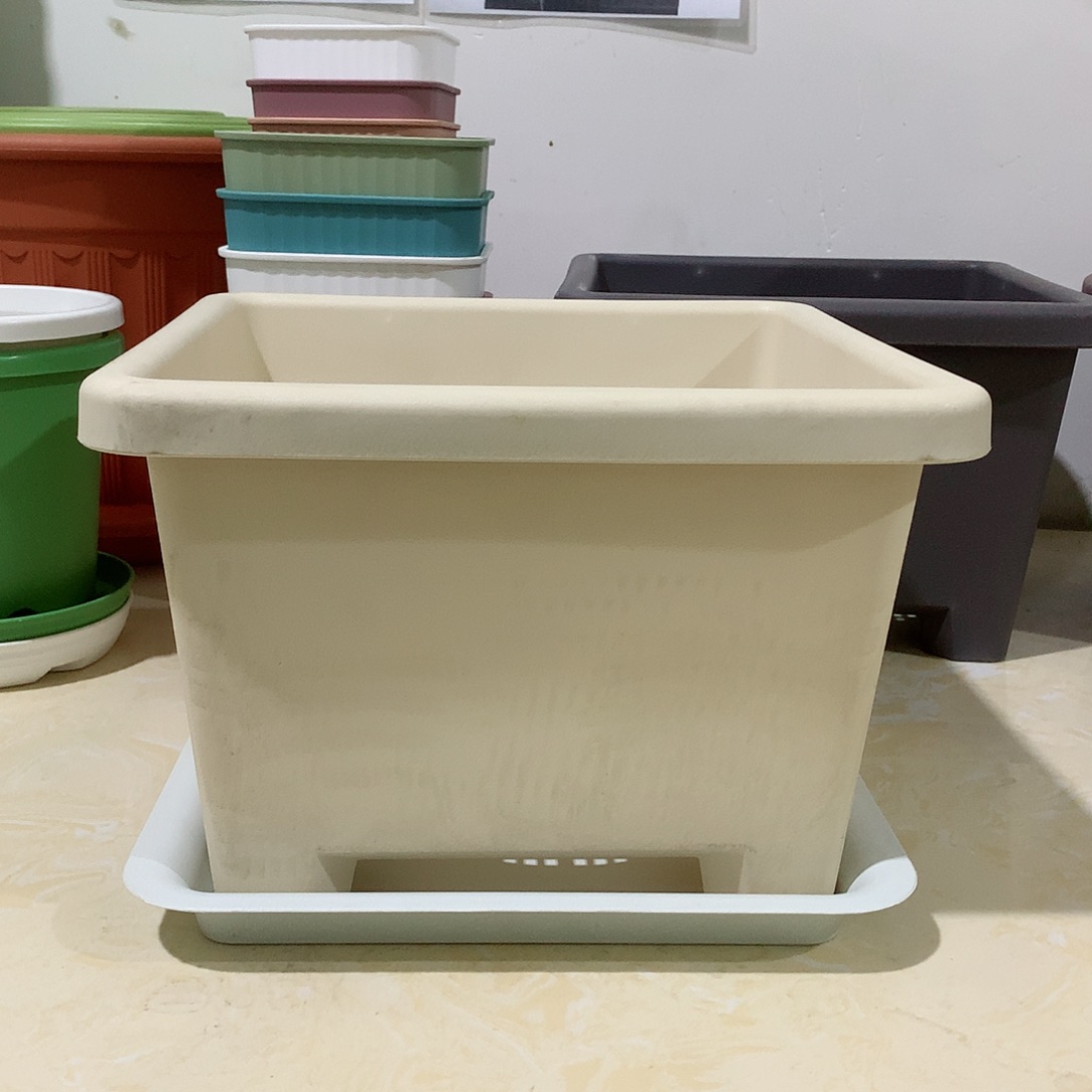 树脂球根方口27米白3个带托