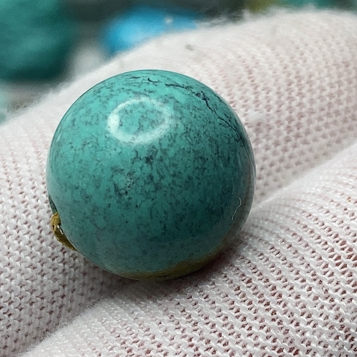 绿松石未镶嵌天然原矿 地大质检