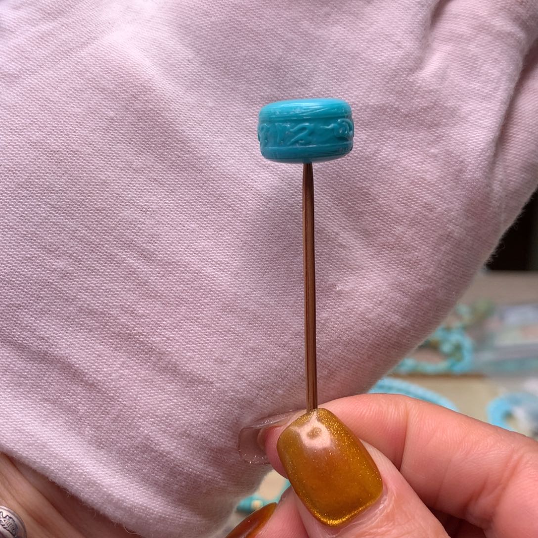 过***9绿松石未镶嵌配饰