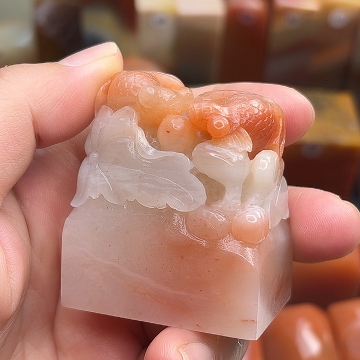 老挝石老挝保利石印章