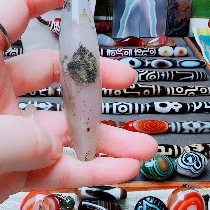 玛瑙/玉髓合金珠宝半成品