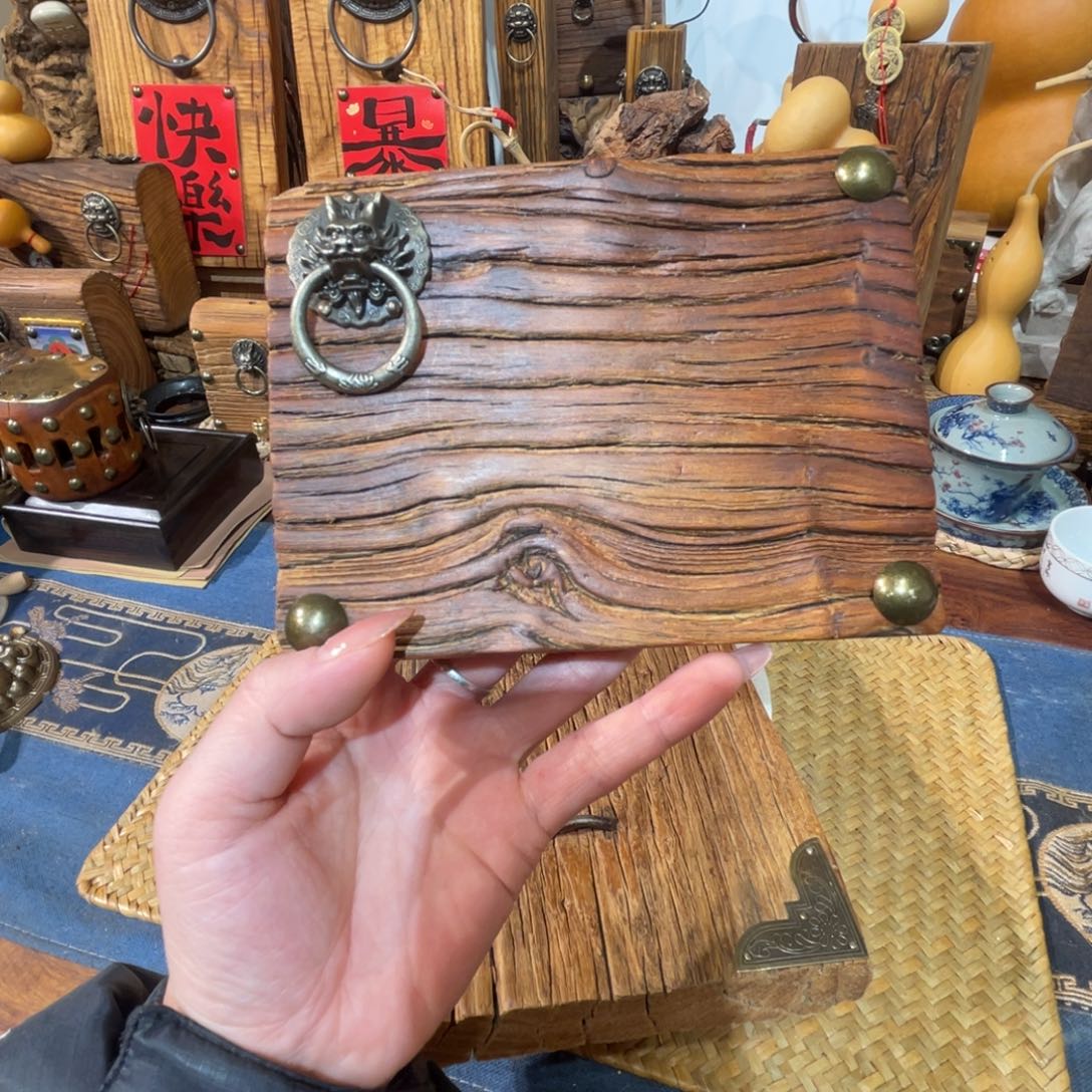 榆木老榆木茶杯垫