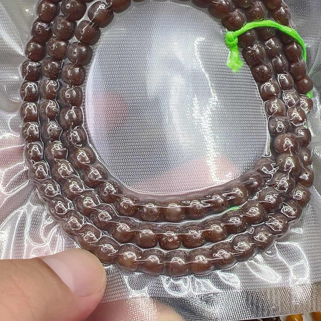 星月菩提手串41殿堂粉冰星月菩提76-108