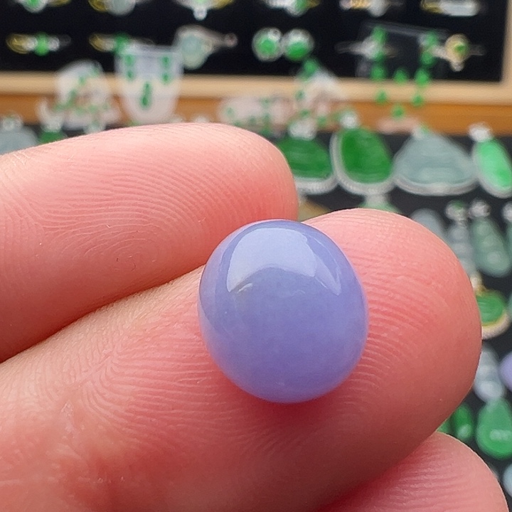 翡翠未镶嵌颈饰蛋面9.4