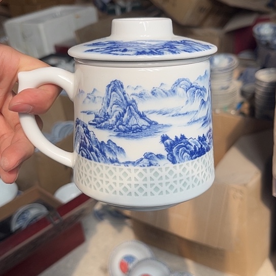 碗景德镇高温细白瓷