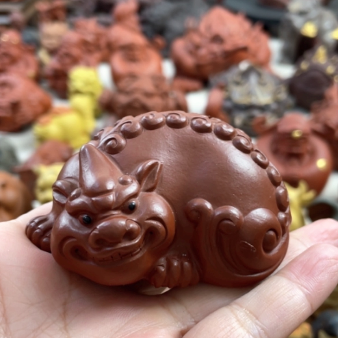 【闪购商品】紫砂茶宠紫砂貔貅