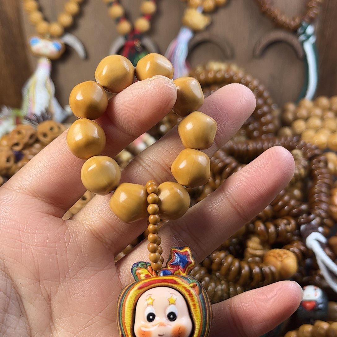 吊坠猴头核桃天然猴头核桃手串手持手捻标题 