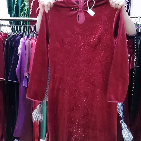 115斤以内旗袍烫钻