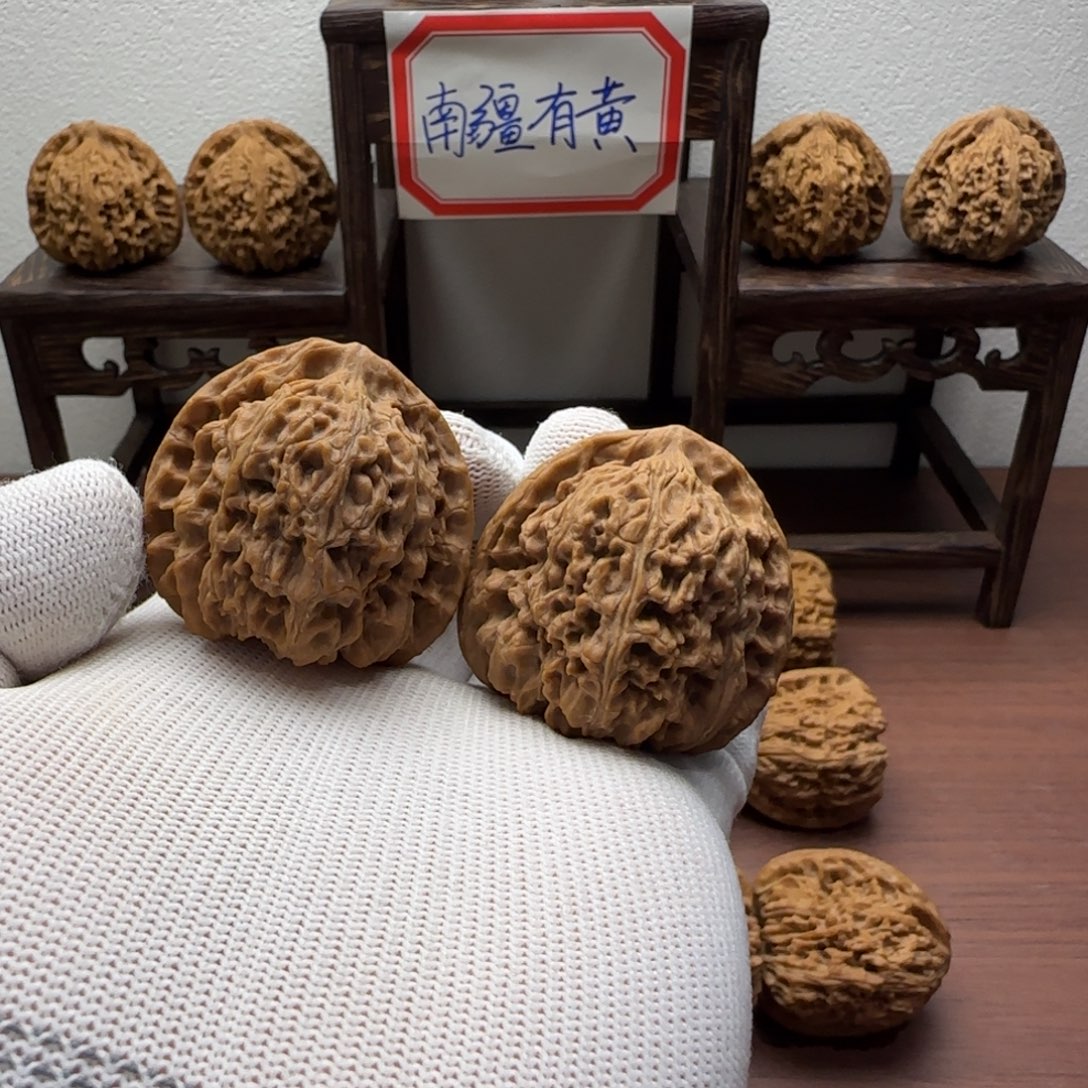 吊坠文玩核桃43三角