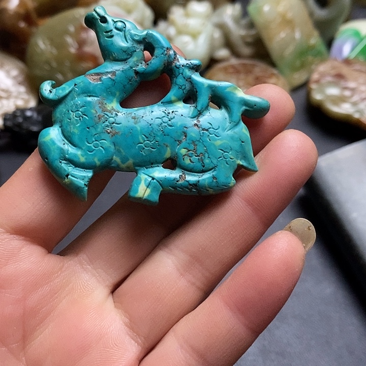 白玉菩提吊坠挂件