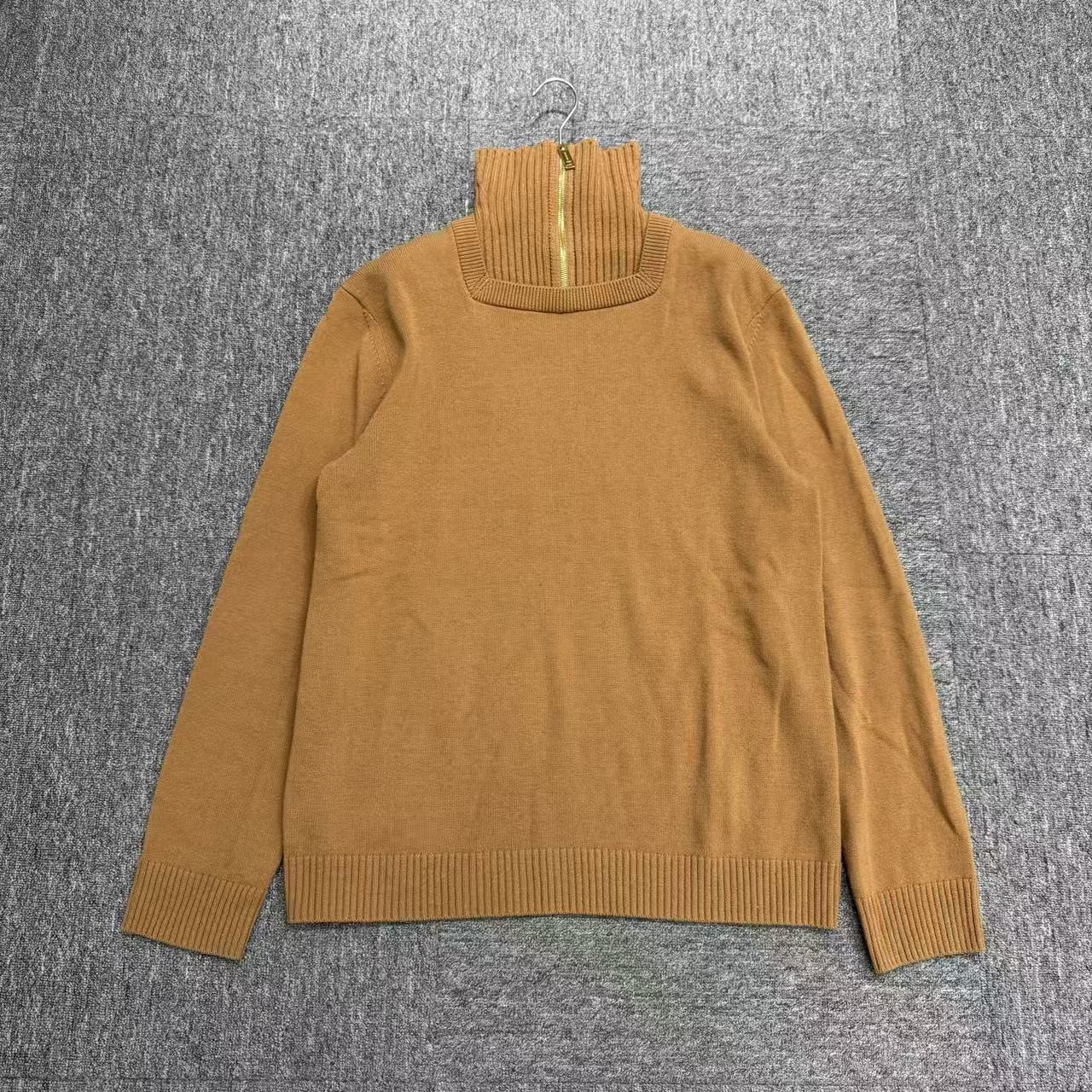 99新 BURBERRY/博柏利 立领羊毛毛衣/L码/18772