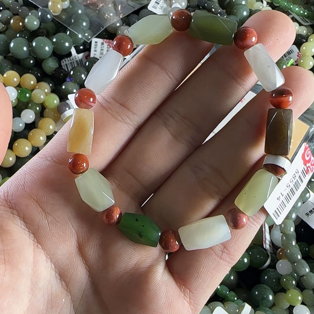 和田玉手链未镶嵌170