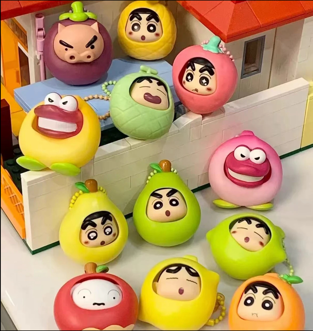 【灵动创想】蜡笔小新萌豆串串