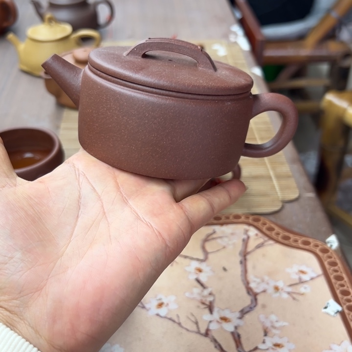 茶壶紫砂紫泥不挑160
