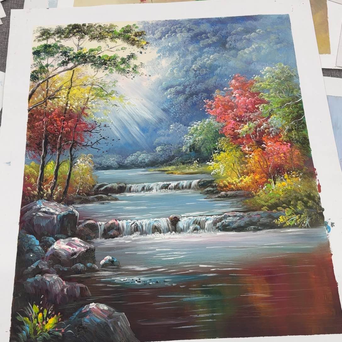 油画优惠活动开始了。