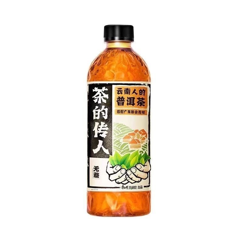 茶的传人云南人的普洱茶500ml/瓶