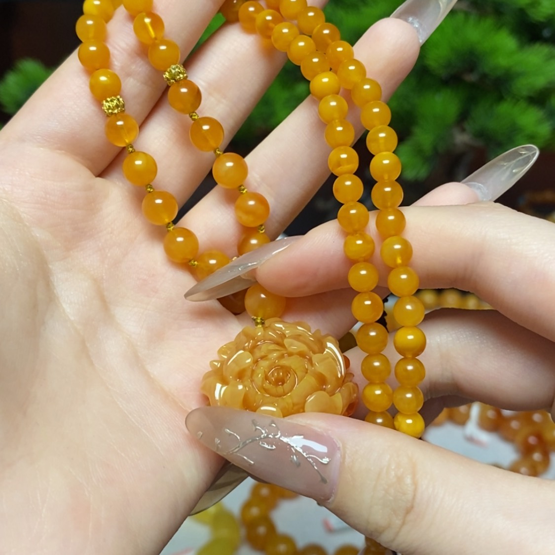 【闪购商品】未镶嵌颈饰蜜蜡项链