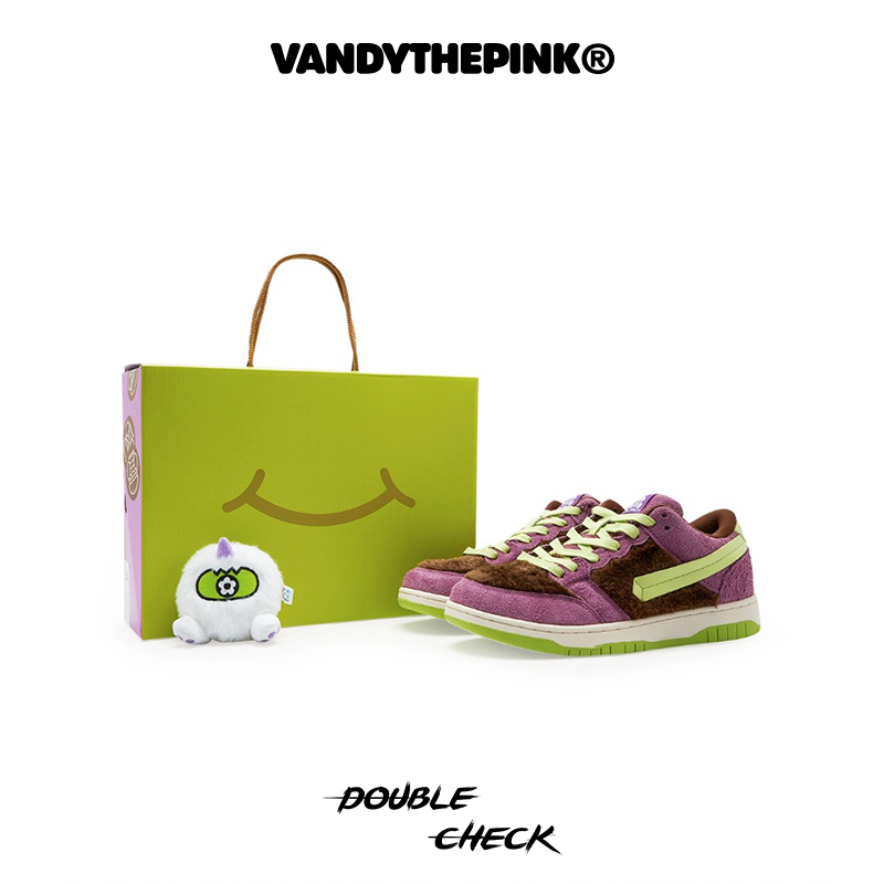VANDYTHEPINK联名款美式潮流汉堡鞋男女经典时尚情侣板鞋