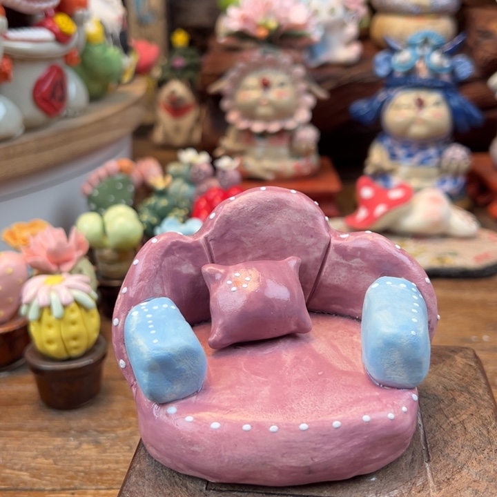 摆件陶小镇青花每日有新品