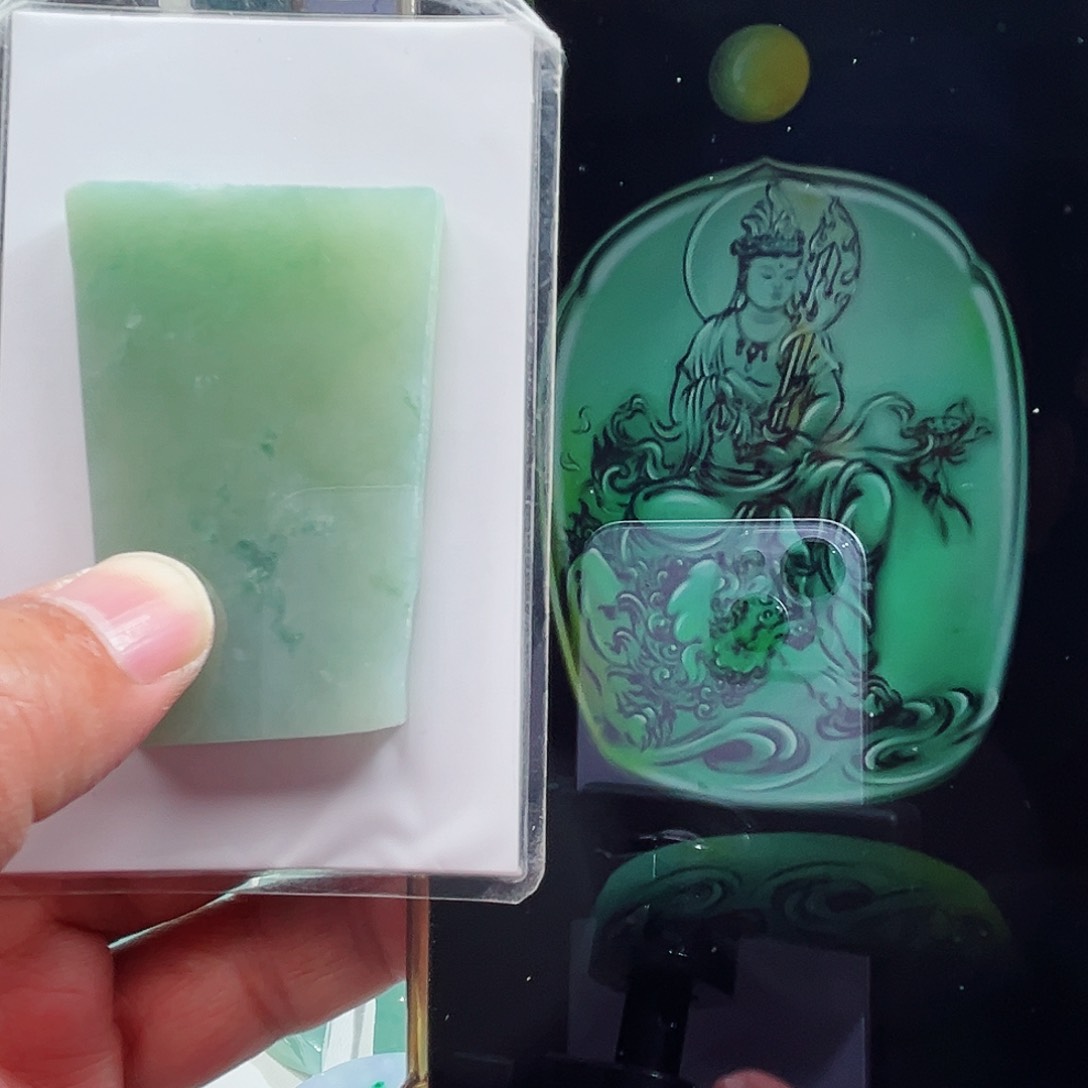 定制翡翠未镶嵌翡翠首饰