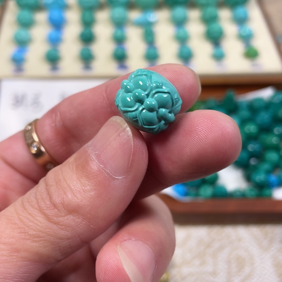 手工雕刻配饰配珠尺寸15