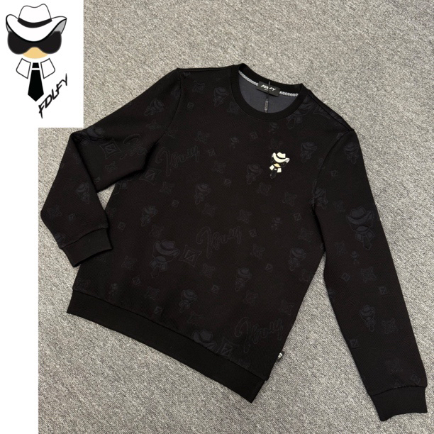 【欧洲名店】1212正品FDLFY老佛爷秋季男士百搭卫衣