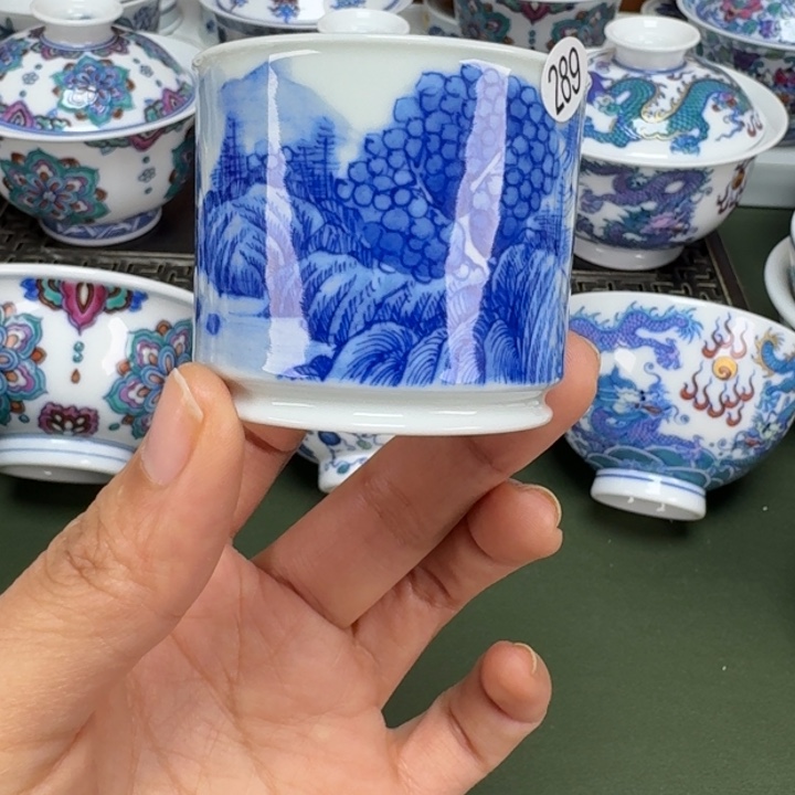 沙沙手工手绘茶具289